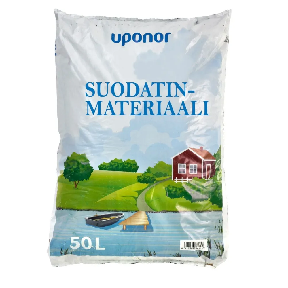 New Suodatinmateriaali -harmaavesisuodattimiin 50 L Kesämökin Jätevedet