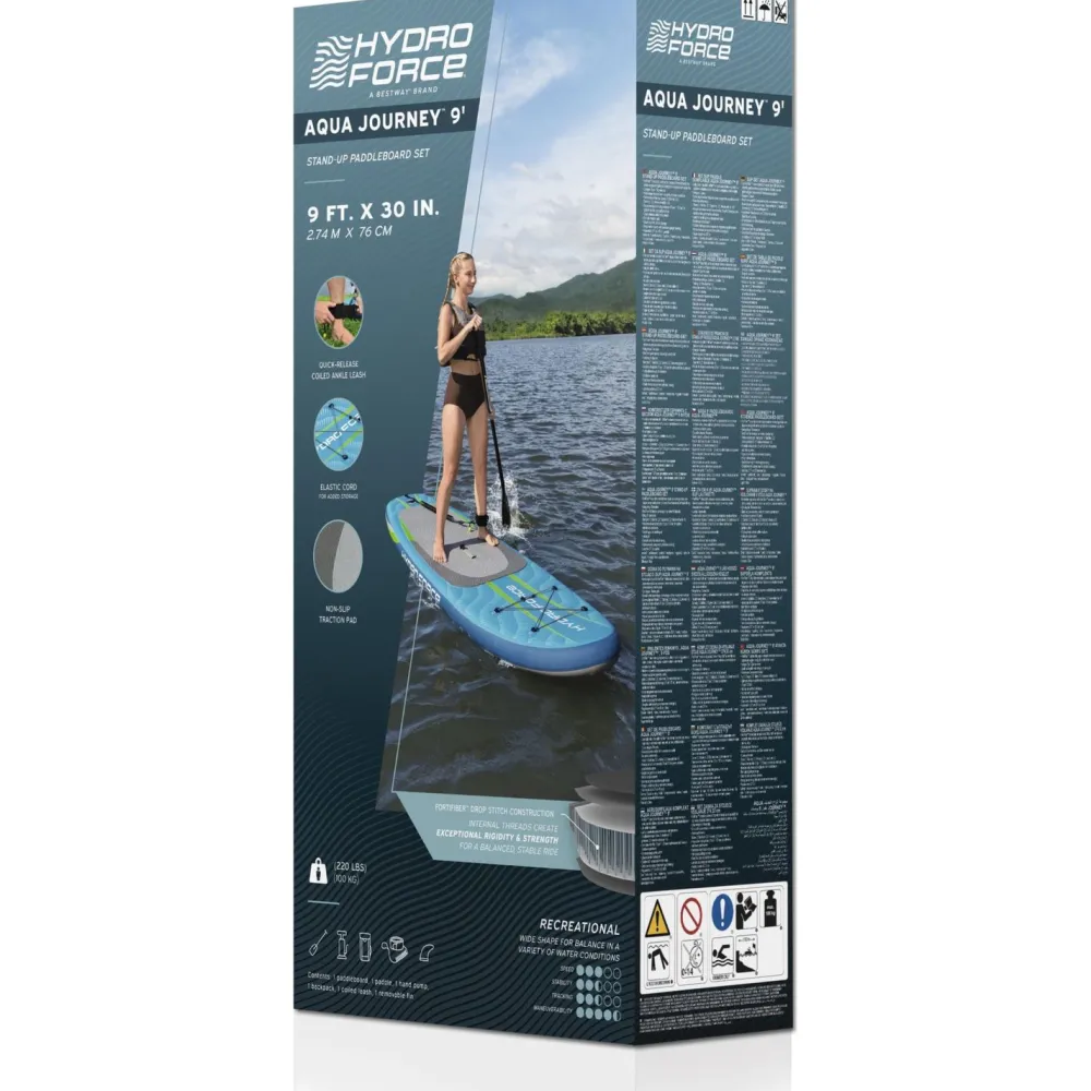 Online SUP-lautasetti Hydro-Force Aqua Journey, 274 cm Vesiurheilu Ja Uimalelut