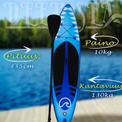 SUP-lautasetti Shark 335cm*Deep Sea Hot