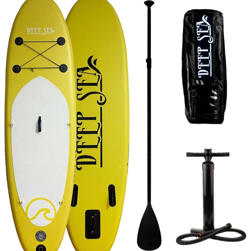 Best SUP-lautasetti Standard 275cm keltainen Vesiurheilu Ja Uimalelut