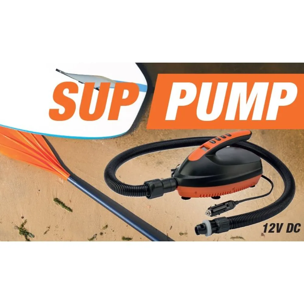 Discount SUP-pumppu 12V Airtrack Ilmavolttipatjat|Vesiurheilu Ja Uimalelut