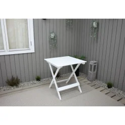 Outlet Taitettava puutarhapöytä Wilma 65x65cm er värejä Puutarhapöydät