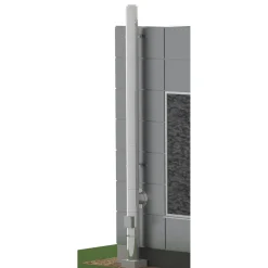 Best Takkapiippupaketti Vision Ø150/3000 mm valk/musta Takkojen Savupiiput
