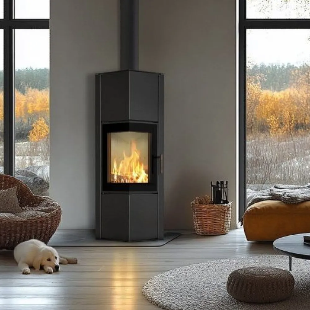 Takka Odyn M, 8kW, 140kg, musta*SVT Hot