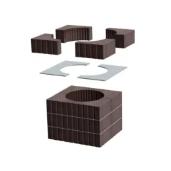 Hot Takkasydämen lämpömakasiini Heat Top Set 5 KV 04 Takkasydämet