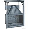 Takkasydän 700 Grande Vision, ylös avautuva luukku, 14 kW, harmaa/malmi, 162 kg*Invicta Clearance