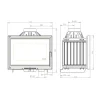 Sale Takkasydän 700 Air control 9 kW 178 kg Takkasydämet