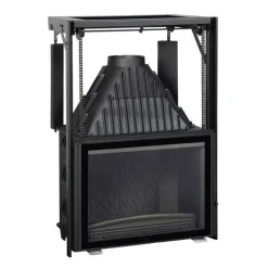 Takkasydän 800 Grande Angle hissiluukku 14 kW 202 kg*Invicta Clearance