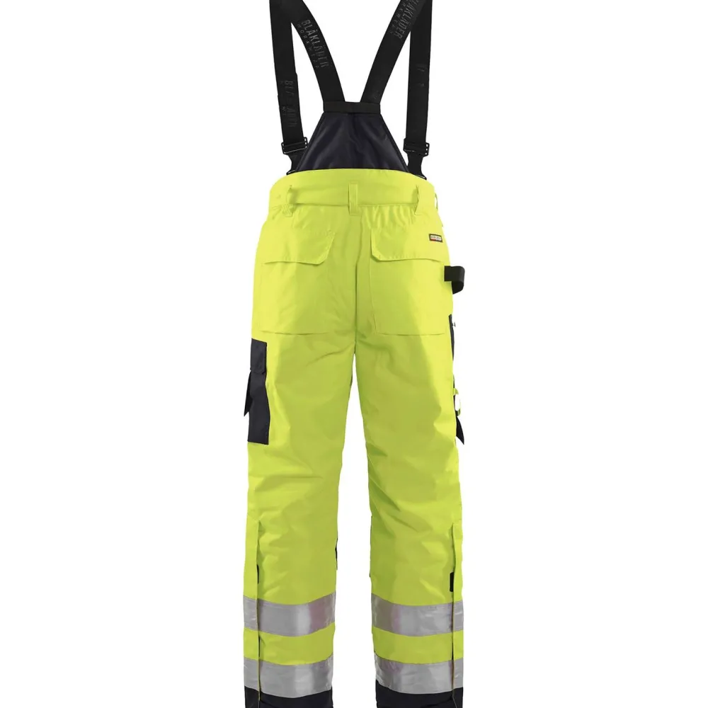 Clearance Talvihousut Highvis 1885 keltainen/musta Talvityövaatteet