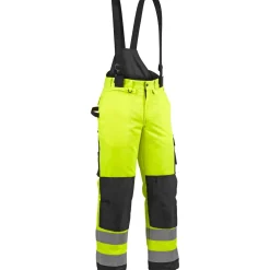 Clearance Talvihousut Highvis 1885 keltainen/musta Talvityövaatteet