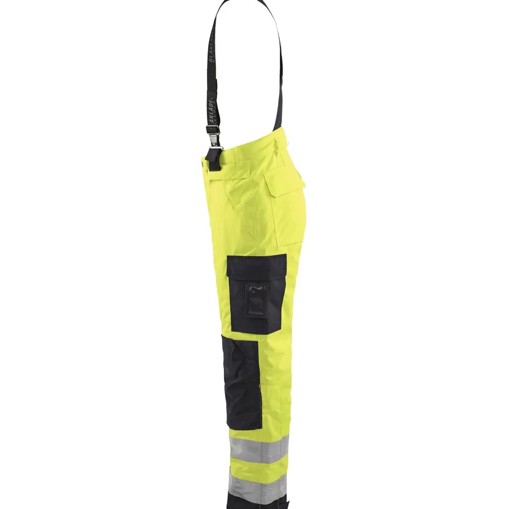 Clearance Talvihousut Highvis 1885 keltainen/musta Talvityövaatteet