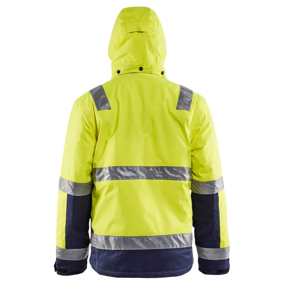 Talvitakki Highvis 4870 keltainen/mariininsininen*Blåkläder Outlet