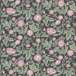 Tapetti Belle 5342-2, non-woven, maalaisromanttinen, tumma/punainen*Decor Maison Discount