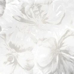 Tapetti Belle 5339-5, non-woven, pioni, ruusu, romanttinen, vaalea/harmaa*Decor Maison