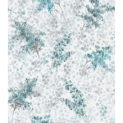Tapetti Flora kukkakuvio, vinyylipinta, romanttinen, eri värejä Vinyylitapetit