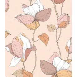 Sale Tapetti Flora Lily, vinyylipinta, eri värejä Vinyylitapetit