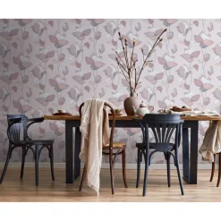 Sale Tapetti Flora Lily, vinyylipinta, eri värejä Vinyylitapetit