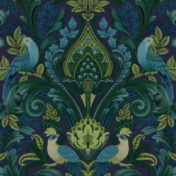 Tapetti Arcadia A67801-A67802, non-woven, vinyylipinta, lintu*Grandeco New