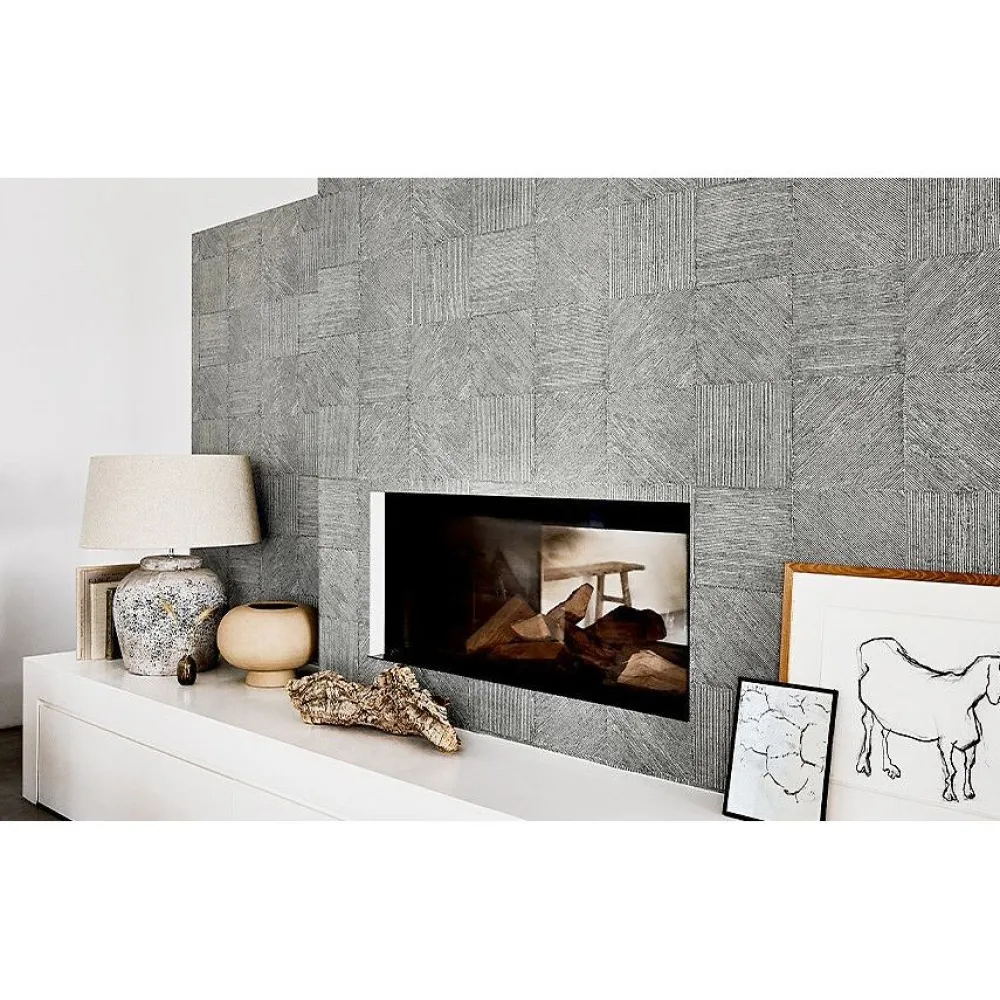 Tapetti Nula W438, 0.68x10.05m, ruutu, raita, eri värejä*Romo Discount