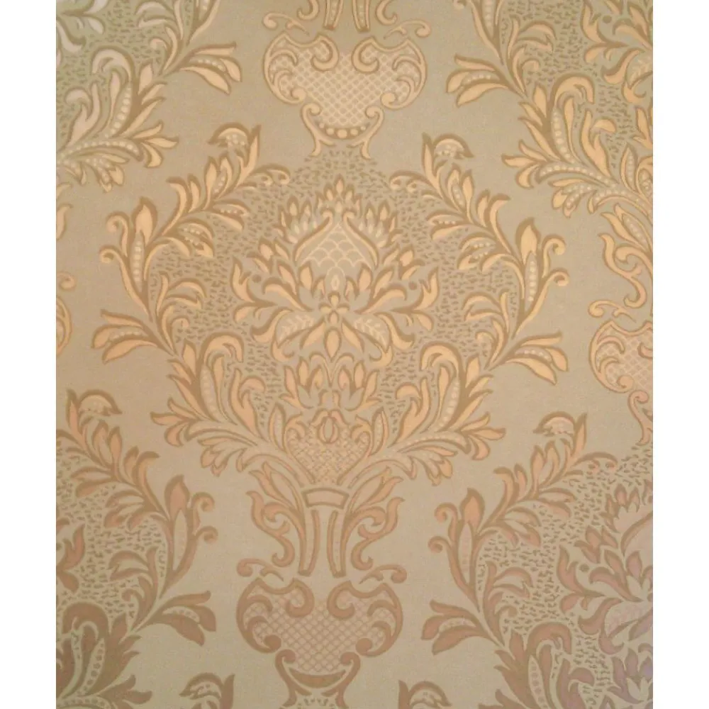 New Tapetti Isoäidin aikaan 4843-4, non-woven, ornamentti, ruskea/kulta Kuitutapetit