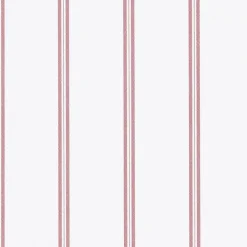 Tapetti Metsäpolku 5258-4, 0,53x11,2m, valkoinen/punainen, non-woven*Sandudd New