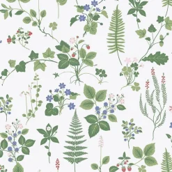 Hot Tapetti Metsäpolku 5259-3, 0,53x11,2m, non-woven, romanttinen, vihreä Kuitutapetit