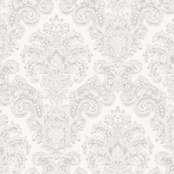 New Tapetti Rolleri 11 5390-2, 0.53x11.2m, ornamentti, harmaa Kuitutapetit