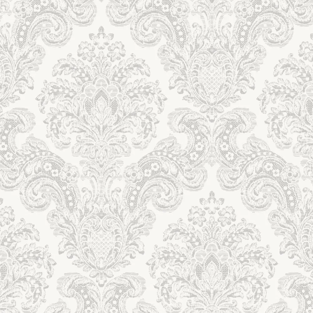 New Tapetti Rolleri 11 5390-2, 0.53x11.2m, ornamentti, harmaa Kuitutapetit
