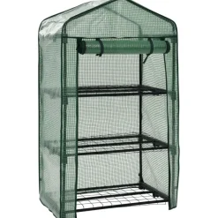 3-tasoinen minikasvihuone 69x49x125 cm*FinePRICE Discount