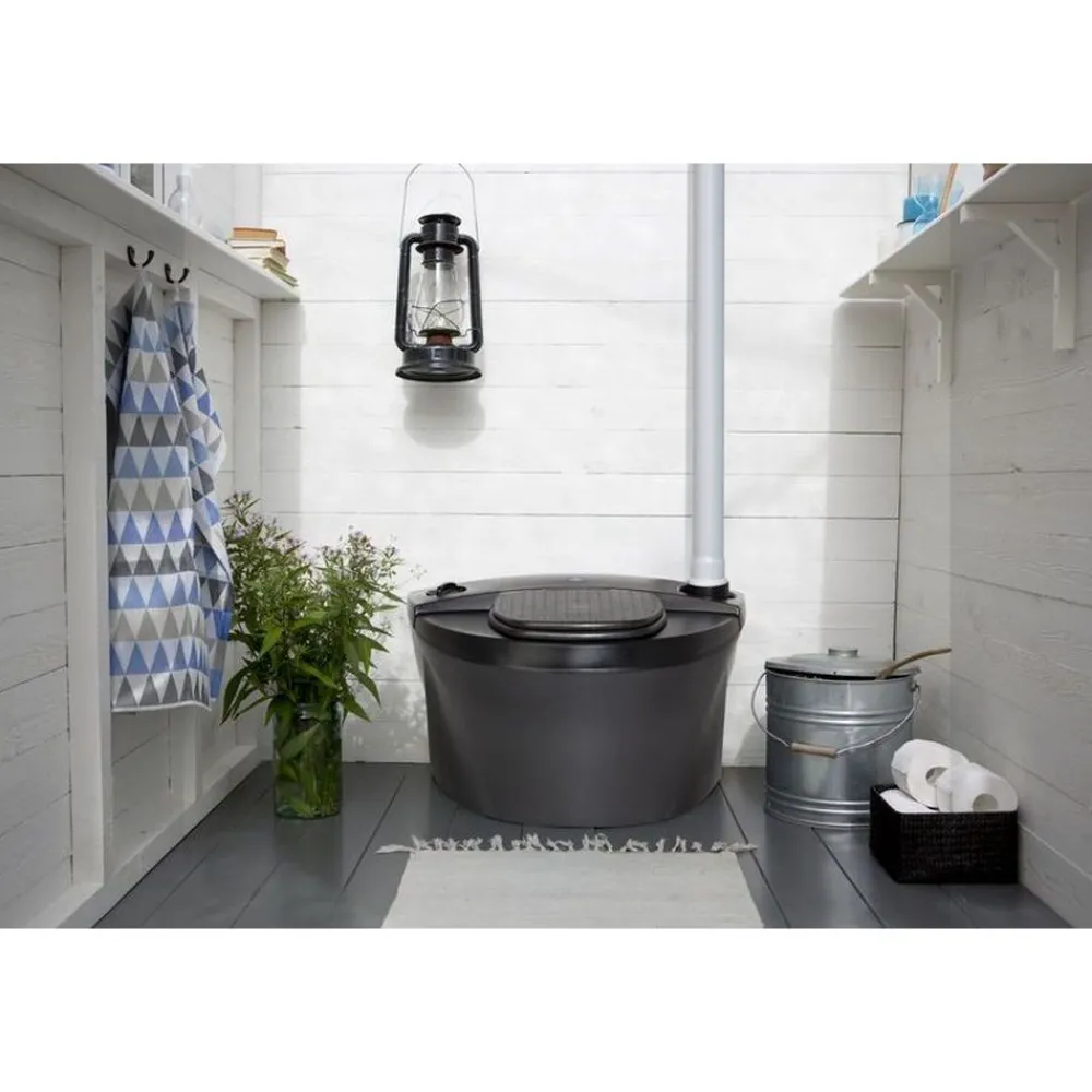 Discount Tehokäymälä 230 L EKO musta Kompostikäymälät