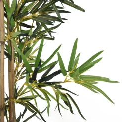 Tekokasvi bambupuu 120cm, 552 lehteä, vihreä*FinePRICE Discount