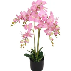 Tekokukka ruukulla orkidea 75 cm vaaleanpunainen Tekokasvit Ja Kranssit