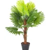 Tekopuu WIND FAN PALM K100 cm, vihreä*Home4you