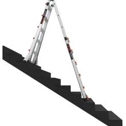 Teleskooppitikkaat 41LG102 5/9-askelmaa 5,7 m/1,69-2,89 m*Tikli Hot