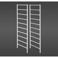 Telinepääty 10-liukukisko Classic 535x20x1040 mm 2 kpl valkoinen*Elfa Discount