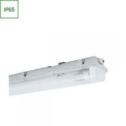 Online Teollisuusvalaisin Limea LED-putki G13 2x60cm IP65 710x100x85mm tiivistetty harmaa Julkisten Tilojen Valaisimet