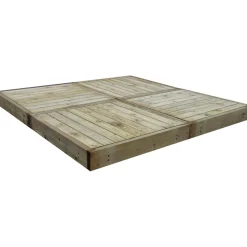 Hot Terassielementti kehikko ja laatta 980x980x140mm OUTLET vihreä Terassielementit
