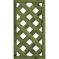 Clearance Terassielementti Sisäritilä puolikasaitaan T27 300x570 mm vihreä Terassielementit