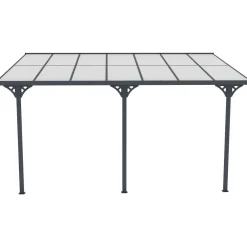 Terassikatos , 435x300x225-270 cm, harmaa Terassikatokset|Terassikatokset