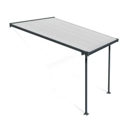 Terassikatos Feria 3 x 3 m harmaa/kirkas*Palram-Canopia Sale