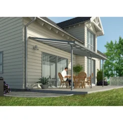 Discount Terassikatos Feria 3 x 5,5 m harmaa/kirkas Terassikatokset|Terassikatokset