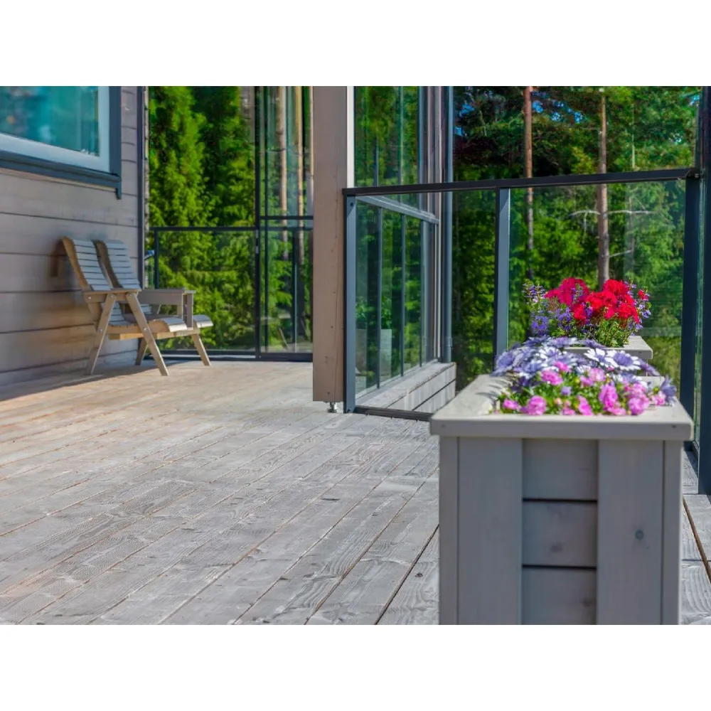 Hot Terassi Arctic Outdoor SHP, 45x145mm, douglaskuusi, puuvalmis Terassilaudat