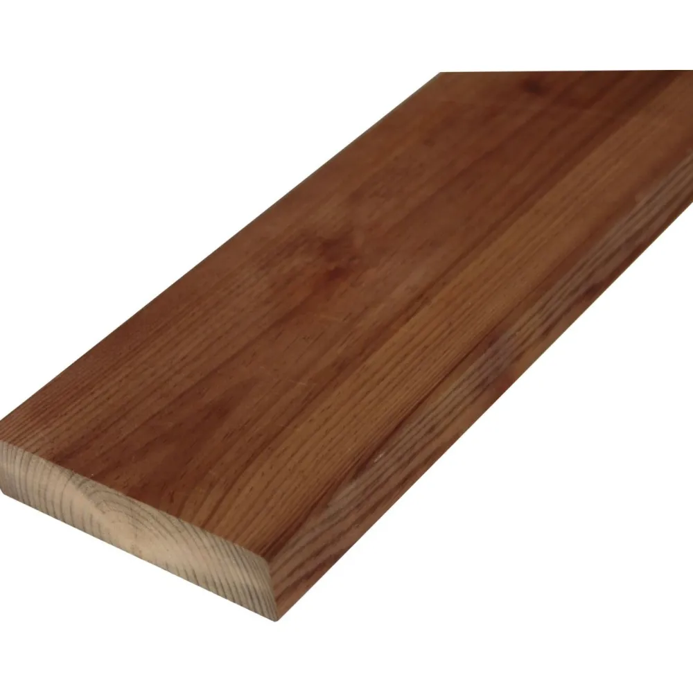 Discount Terassilauta 28x120x2395mm, kestopuu, AB, ruskea Terassilaudat|Puutavara