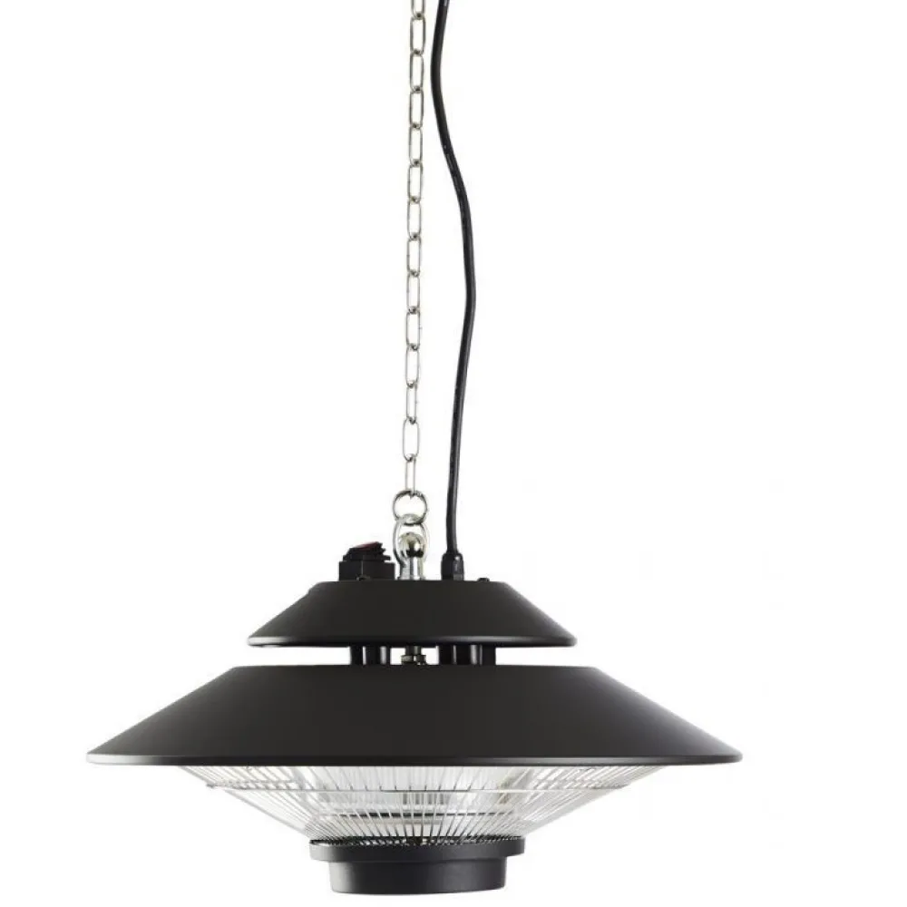 Terassilämmitin ripustettava malli 1500 W musta + kaukosäädin*AB Polar Clearance