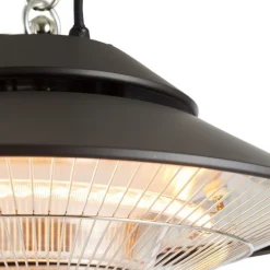 Terassilämmitin ripustettava malli 1500 W musta + kaukosäädin*AB Polar Clearance
