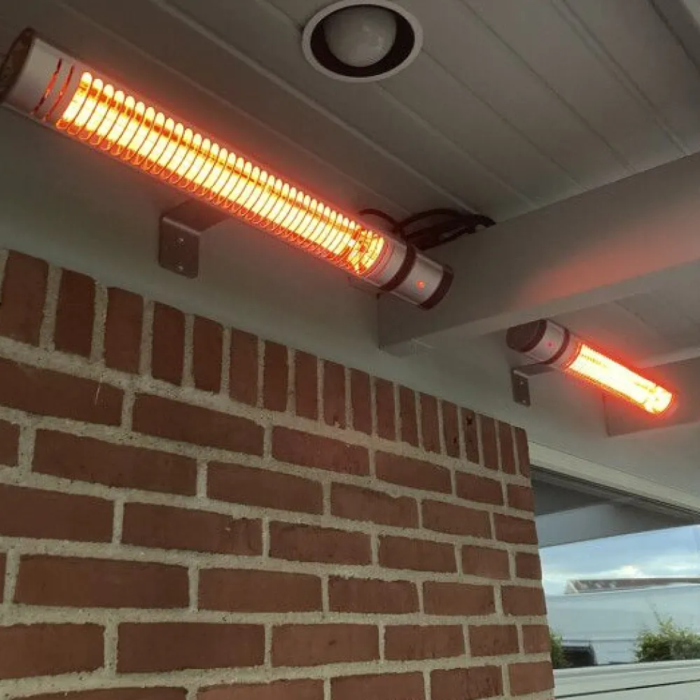 New Terassilämmitin Eco High-line ohut 660-2000W kaukosäädin eri värejä Terassilämmittimet