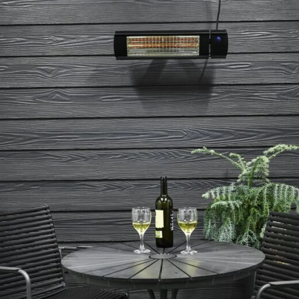 Terassilämmitin Eco High-line 660-2000W kaukosäädin eri värejä*HEAT1 Best