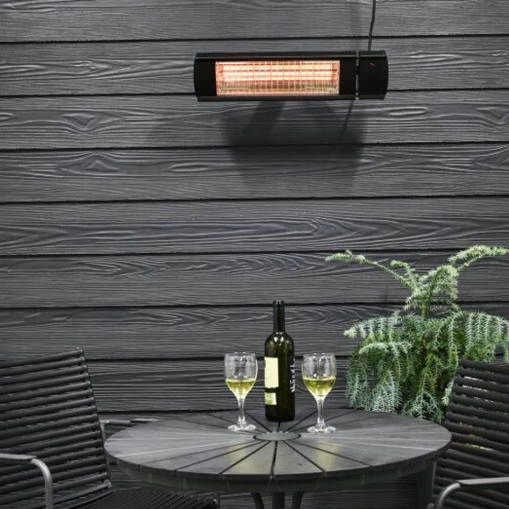 Terassilämmitin Eco High-line 660-2000W kaukosäädin eri värejä*HEAT1 Best