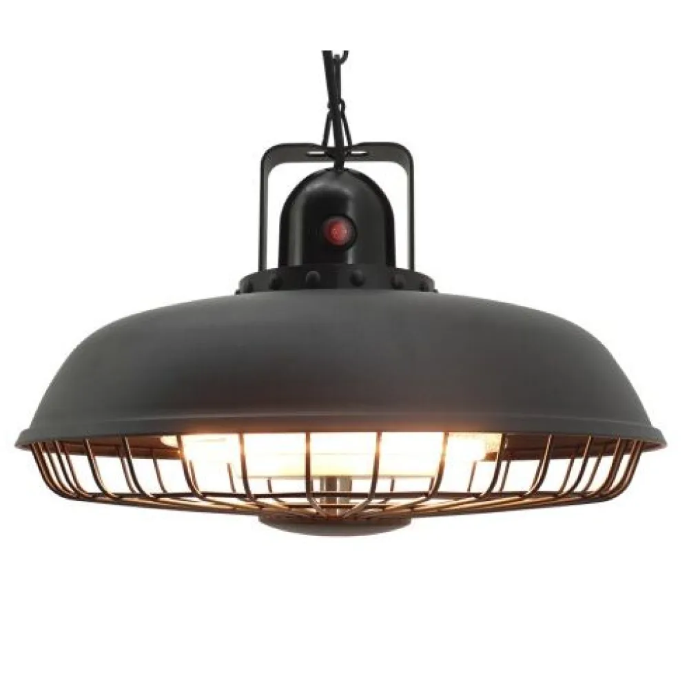 Terassilämmitin ripustettava 600/1200/1800W kaukosäädin musta*Hortus Clearance