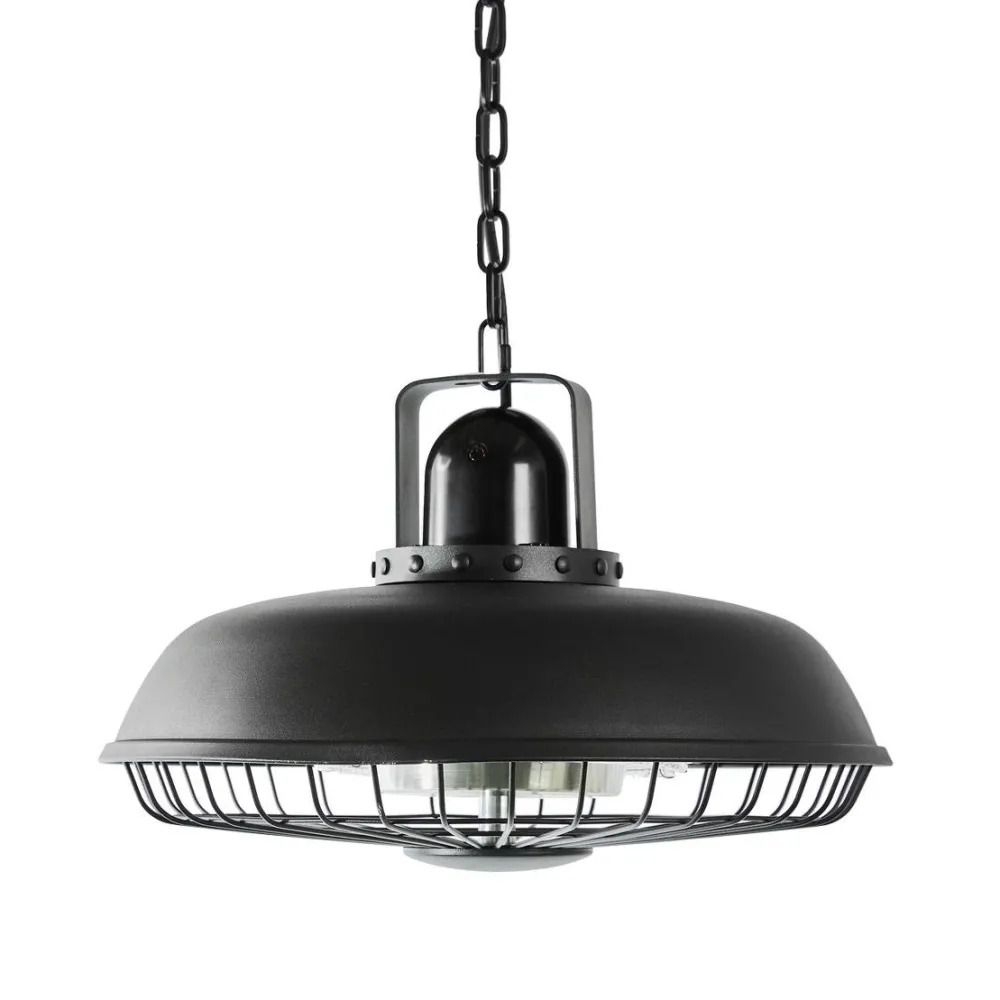 Terassilämmitin ripustettava 600/1200/1800W kaukosäädin musta*Hortus Clearance